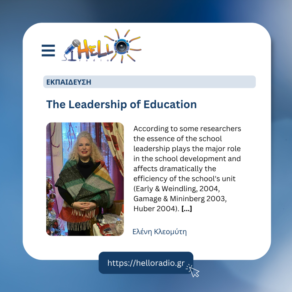 The Leadership of Education